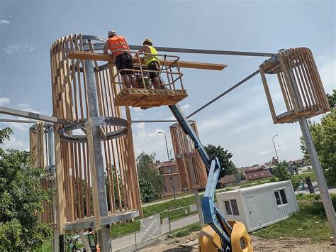 Fotogalerie: Lanové centrum ve Veselí